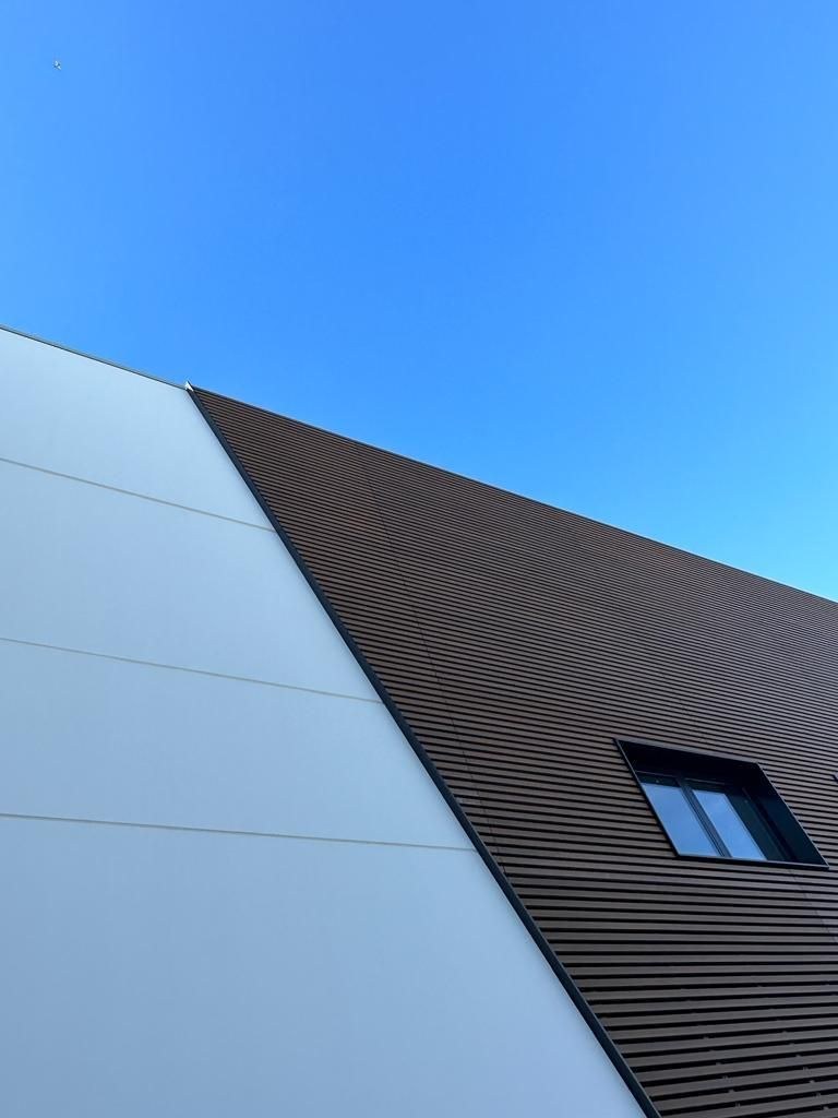 Dettaglio architettonico di un edificio esistente